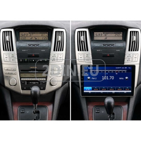 LEXUS RX - 9" МУЛТИМЕДИЯ / Навигация android 16